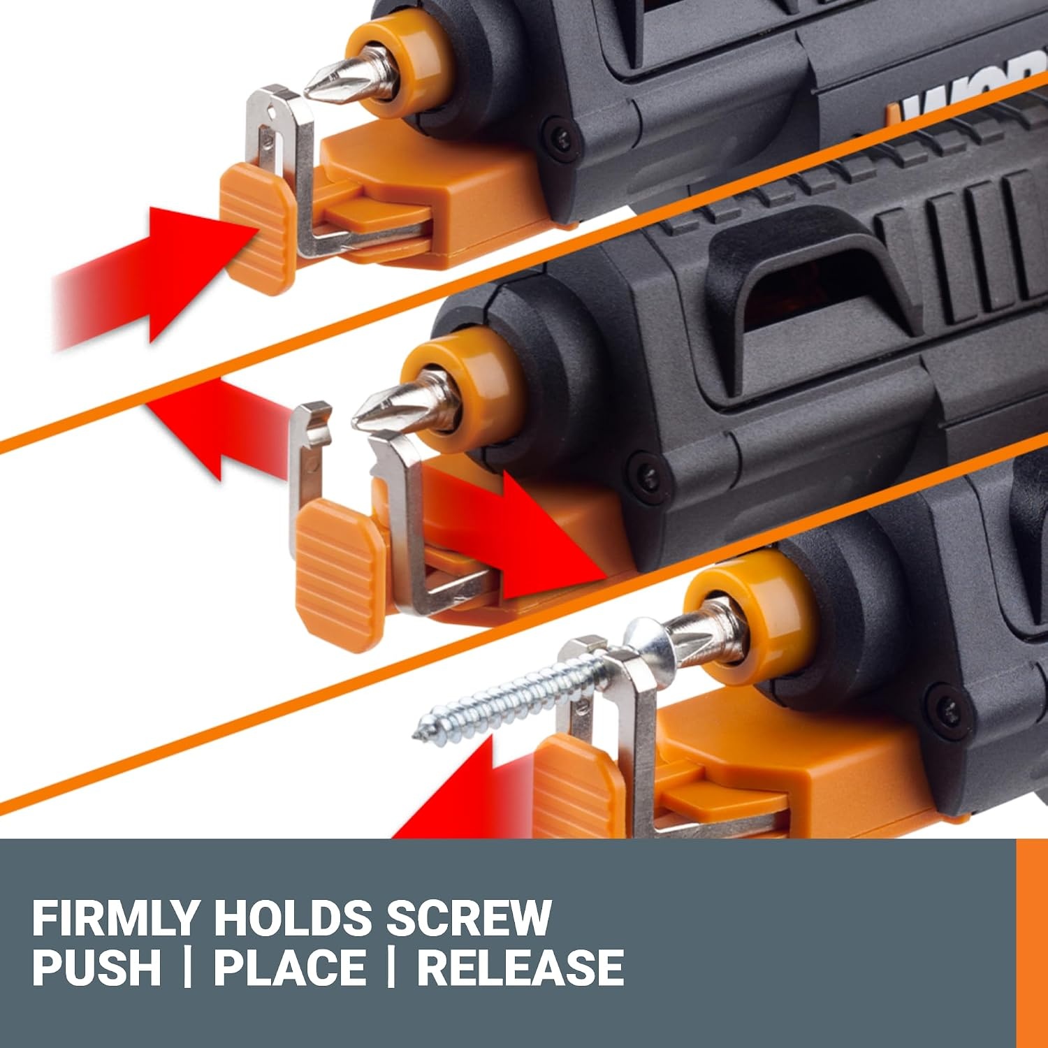 image:imageWORX 4V Electric Screwdriver Rechargeable Cordless Power Screwdriver Set with 6 Bits Screw Holder USBType C Charging Cable  WX255L5WX255L5USBWCASE