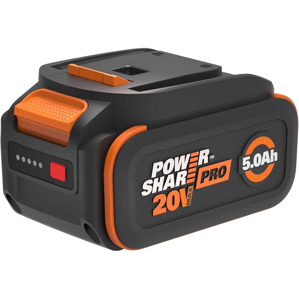 image:imageWORX 20 V Lithiumion Battery 40 Ah PowerShare Pro 2 pcs WA3674J250Ah battery