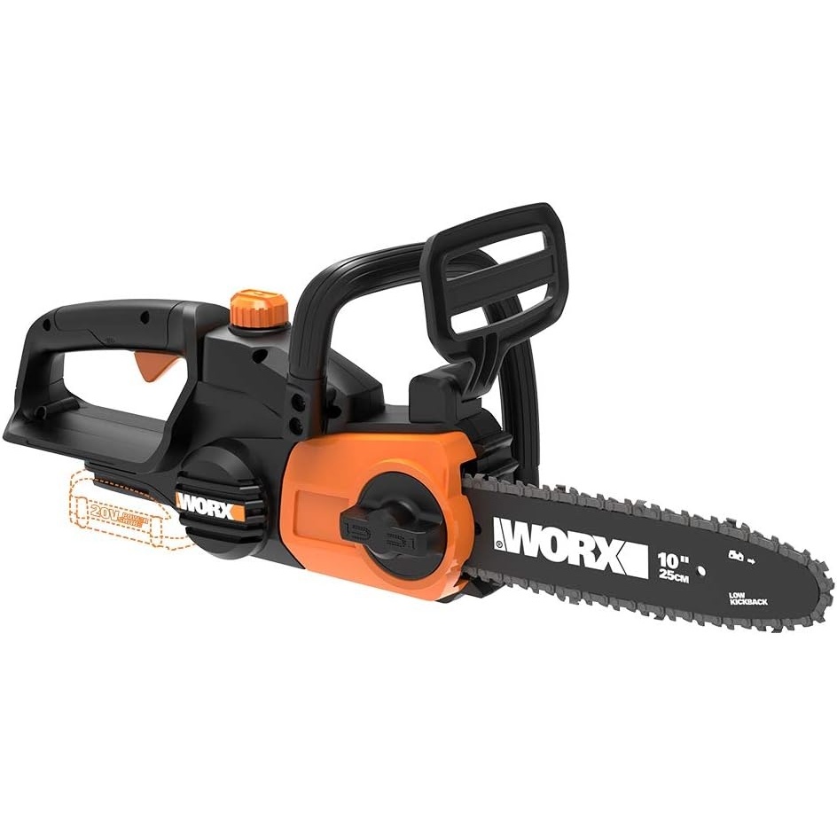 image:imageWorx WG322 20V Power Share 10 Cordless Chainsaw with AutoTension10 Bare Tool Cordless Chainsaw
