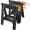 Clamping Sawhorse Pair