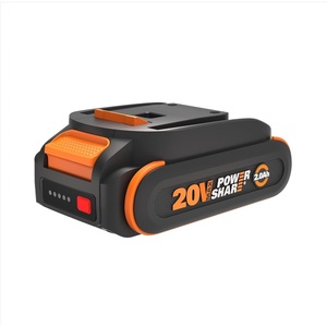WORX 20 V Lithium-ion Battery 4.0 Ah PowerShare Pro 2 pcs WA3674.J2(2.0Ah battery)