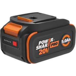 WORX 20 V Lithium-ion Battery 4.0 Ah PowerShare Pro 2 pcs WA3674.J2(5.0Ah battery)