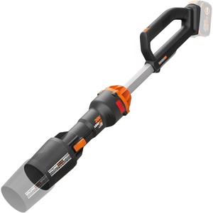 WORX Nitro Cordless Leaf Blower, Electric Blower with 620 CFM & 165 MPH, Blowers for Lawn Care with Brushless Motor & 3 Speed Control, 2 × 4.0 Ah Batteries & Charger Included, WG585(410CFM 20V Blower/Tool Only)