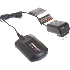 WORX WA3881 18V/20V 60 min Quick Charger, Black(charger)