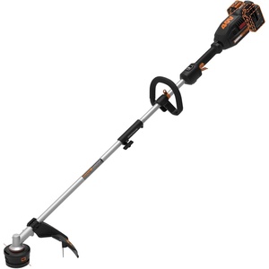 Worx Cordless String Trimmer, 13″ Electric Weed Wacker with Auto Feed, 40V Lightweight Weed Eater with Dual-exit Cutting Head, 2 Batteries & Charger Included, WG183(15″ 40V Trimmer/Tool Only)