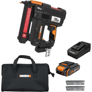 Worx Nitro WX843L 20V Power Share 3/8″ Cordless Crown Stapler(18Ga Narrow Crown Stapler Kit (Battery & Charger included))