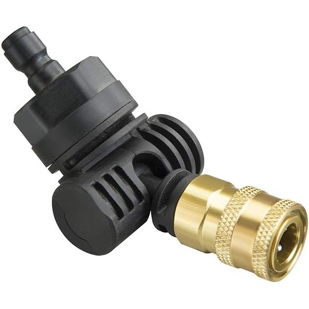 image:imageWORX Pivoting Pressure Washer QuickConnect Adapter WA4039  Adjustable spray angle improves access to hardtoreach cleaning areas
