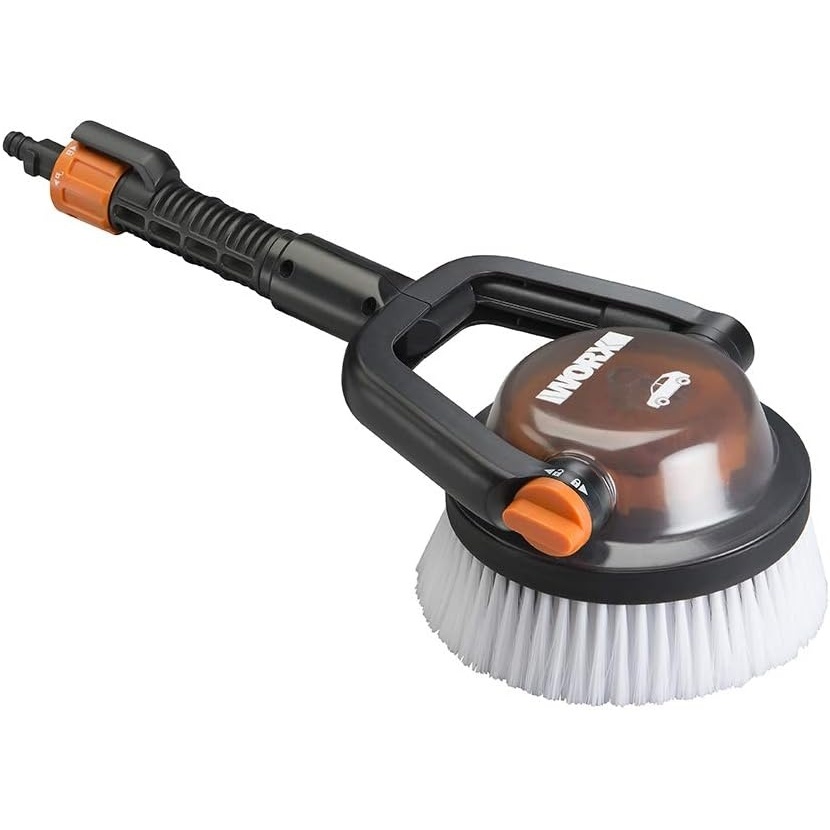 image:imageWORX SoftBristle Pressure Washer Power Scrubber WA1820  Adjustable soft bristles for automotive surfaces quicksnap Hydroshot connection