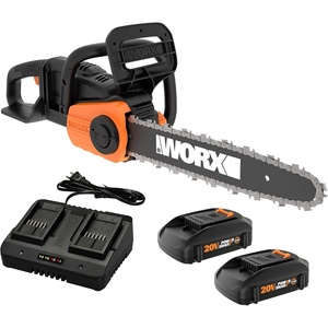 WORX Cordless Chainsaw with Auto-Tension, 40V 14″, WG384