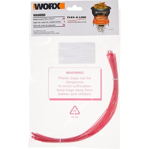 WORX Flex-A-Line 13″ Replacement Line, 24 Pack, WA0050