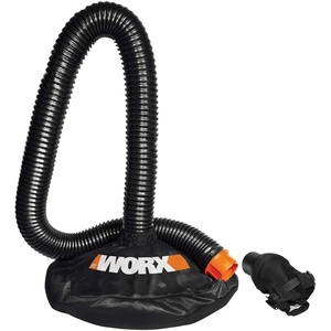 WORX Leaf Collection System with a 5″ Inches Tube, WA4054.2 | Compatible with WORX WG505, WG505.2, WG509, WG518 Series(WA4054.2 LeafPro Collection System)