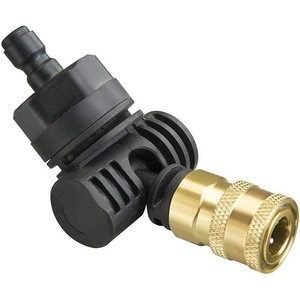 WORX Pivoting Pressure Washer Quick-Connect Adapter, WA4039 | Adjustable spray angle improves access to hard-to-reach cleaning areas.