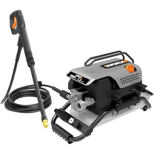 Worx 13 Amp Electric Pressure Washer 1800 PSI with 3 Nozzles – WG605 | Three included nozzles provide multiple spray patterns for common outdoor cleaning tasks.