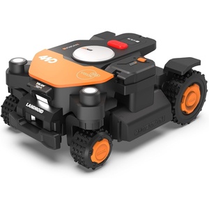 WORX Robot Lawn Mower 4WD for 1 Acre, No Perimeter Wire, WR344 | Landroid Vision Cloud with AI Obstacle Avoidance, RTK Cloud Navigation, Auto Mapping, App Control, 84% Slope, Cut-to-Zero