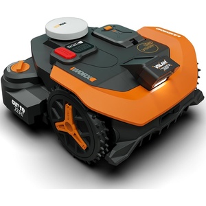 WORX Robot Lawn Mower 4WD for 1/2 Acre, No Perimeter Wire, WR342 | Landroid Vision Cloud with AI Obstacle Avoidance, RTK Cloud Navigation, Auto Mapping, App Control, 84% Slope, Cut-to-Zero(Two-Wheel Drive)